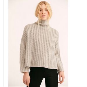 NWT Free People Fluffy Fox Sweater